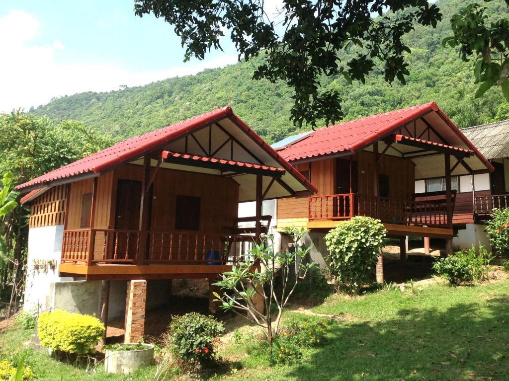 Pooltrap Village Bungalow パンガン島 部屋 写真